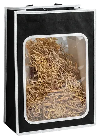 Black Window Gift Bag