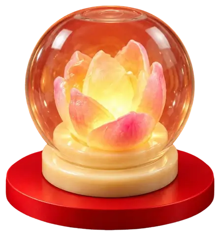 Glowing Lotus Lamp