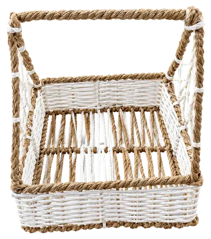 Rope-Handle Open Basket